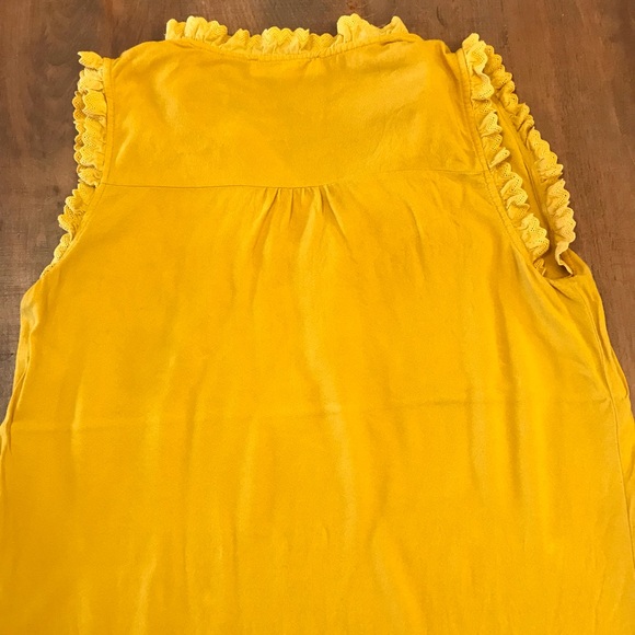 Yellow Sleeveless Top - Picture 3 of 3